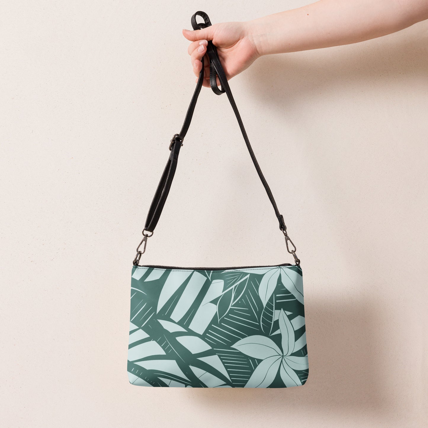 Sac bandoulière au design hawaïen | Leaf Aloha