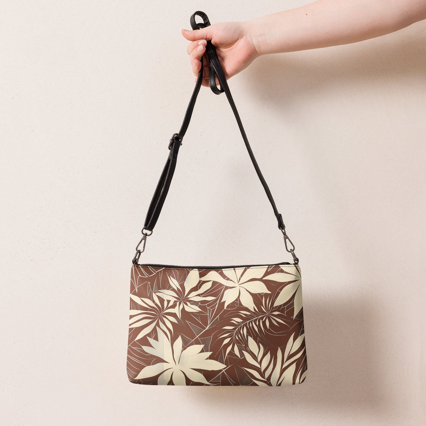 Sac bandoulière au design hawaïen | Leaf Aloha