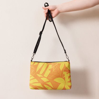 Sac bandoulière au design hawaïen | Leaf Aloha