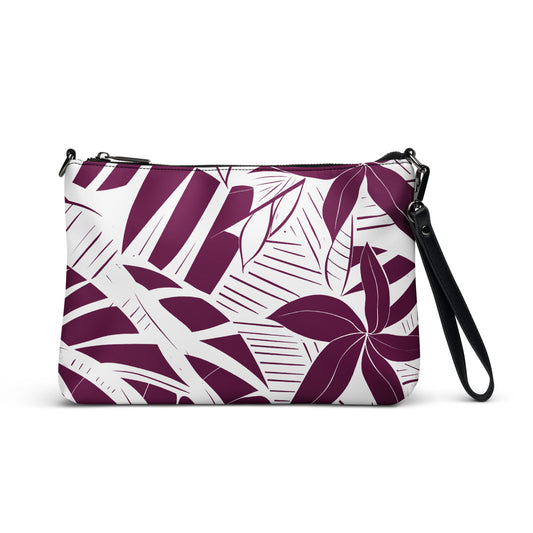 Sac bandoulière au design hawaïen | Leaf Aloha