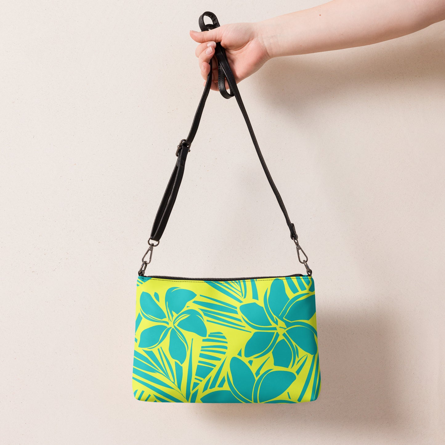 Sac bandoulière au design hawaïen | Leaf Aloha