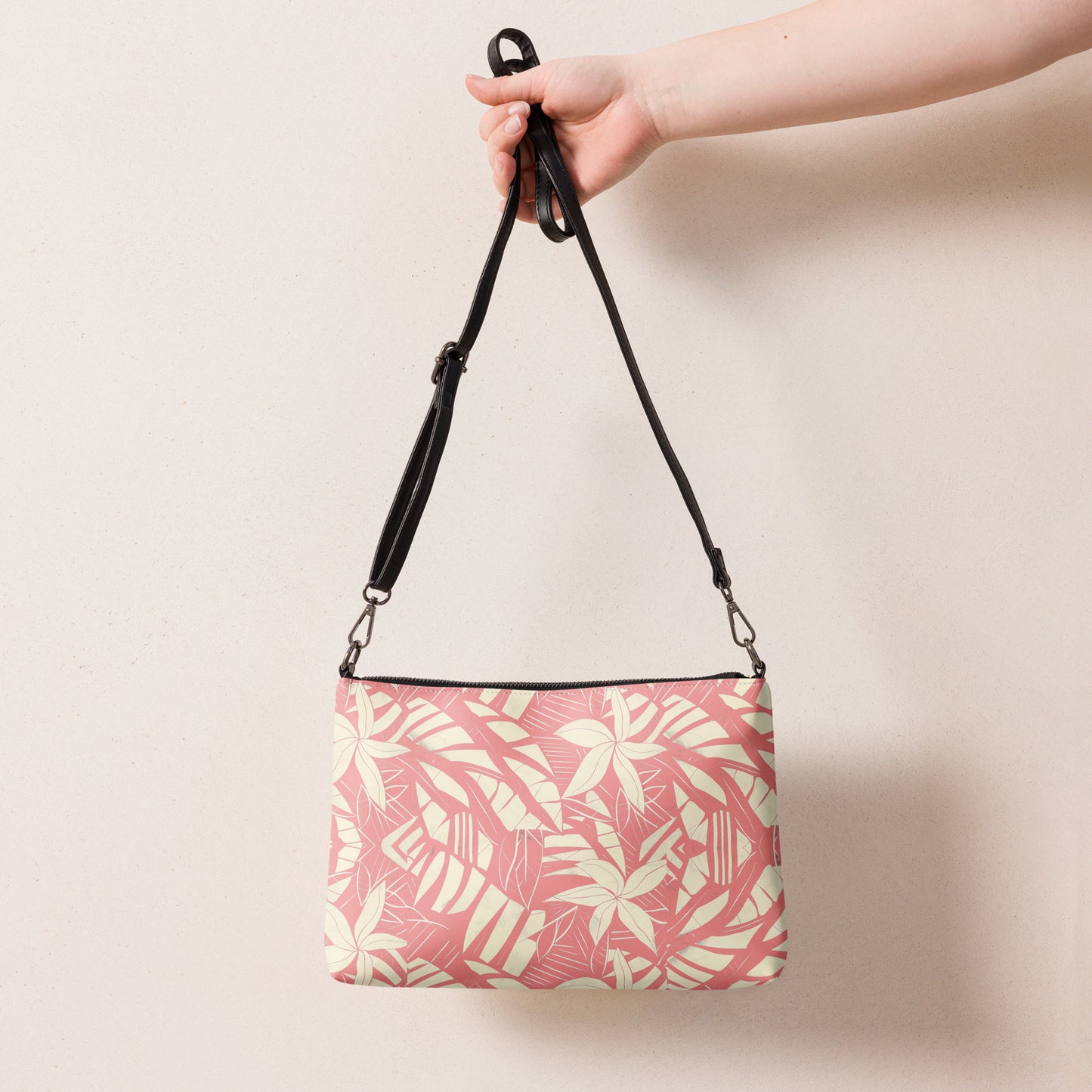 Sac bandoulière au design hawaïen | Leaf Aloha