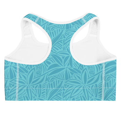 Hawaiian Design Sports Bra - Flex Support