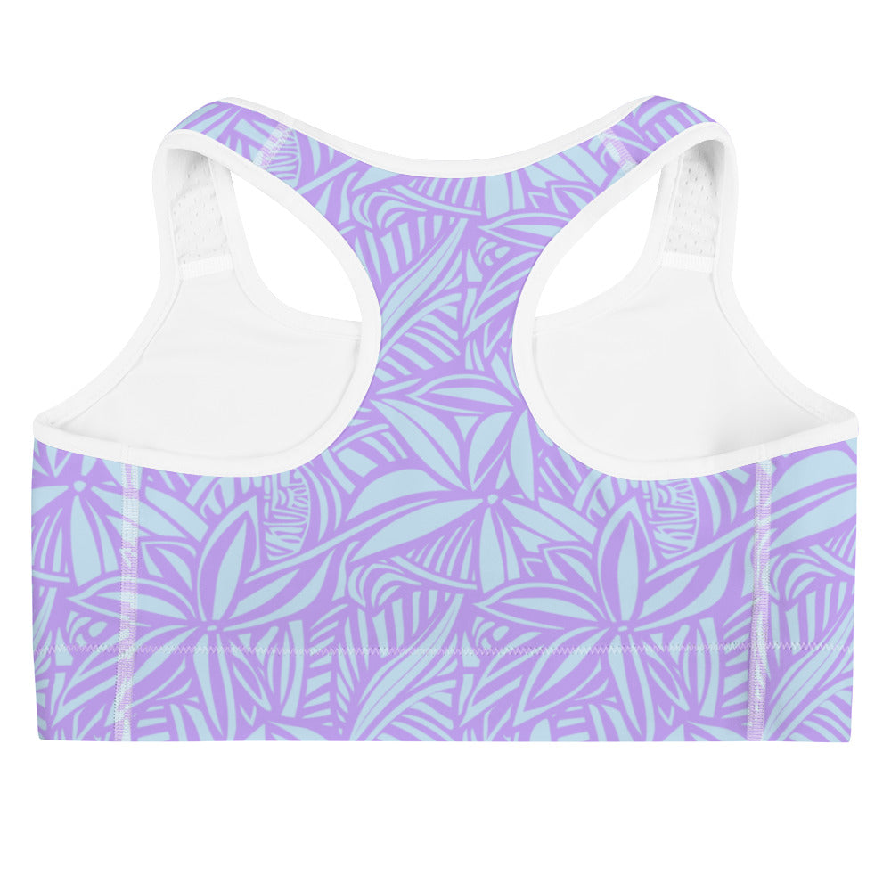 Hawaiian Design Sports Bra - Endurance