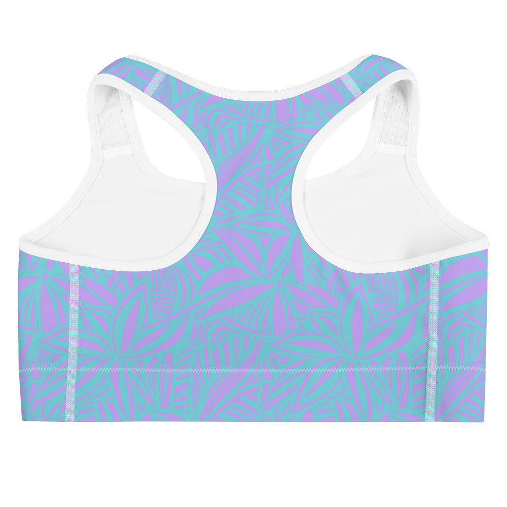 Soutien-gorge de sport au design hawaïen - Power Shape