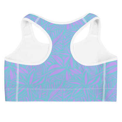 Soutien-gorge de sport au design hawaïen - Power Shape