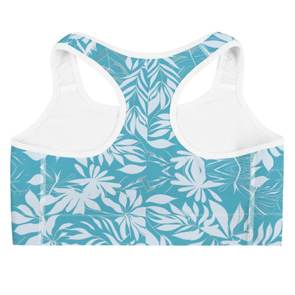 Soutien-gorge de sport au design hawaïen - Coupe cool