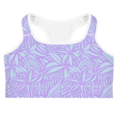 Hawaiian Design Sports Bra - Endurance