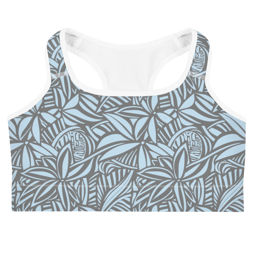 Hawaiian Design Sports Bra - Adventure Fit