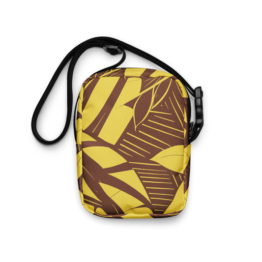 Leaf Aloha | Utility Crossbody Bag | Hawaiian Design