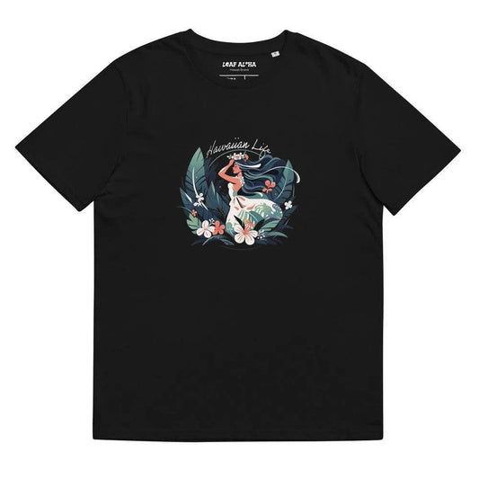 リーフアロハ フラダンスTシャツ - サンシャインフラ | Hawaiian Life