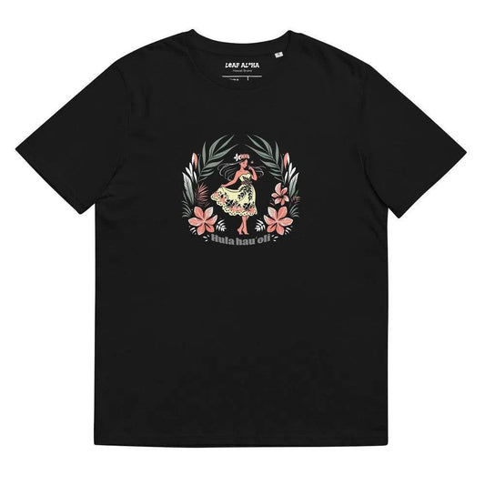 リーフアロハ フラダンスTシャツ - サンシャインフラ | Hula Hauoli