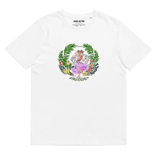 リーフアロハ フラダンスTシャツ - サンシャインフラ | Koana