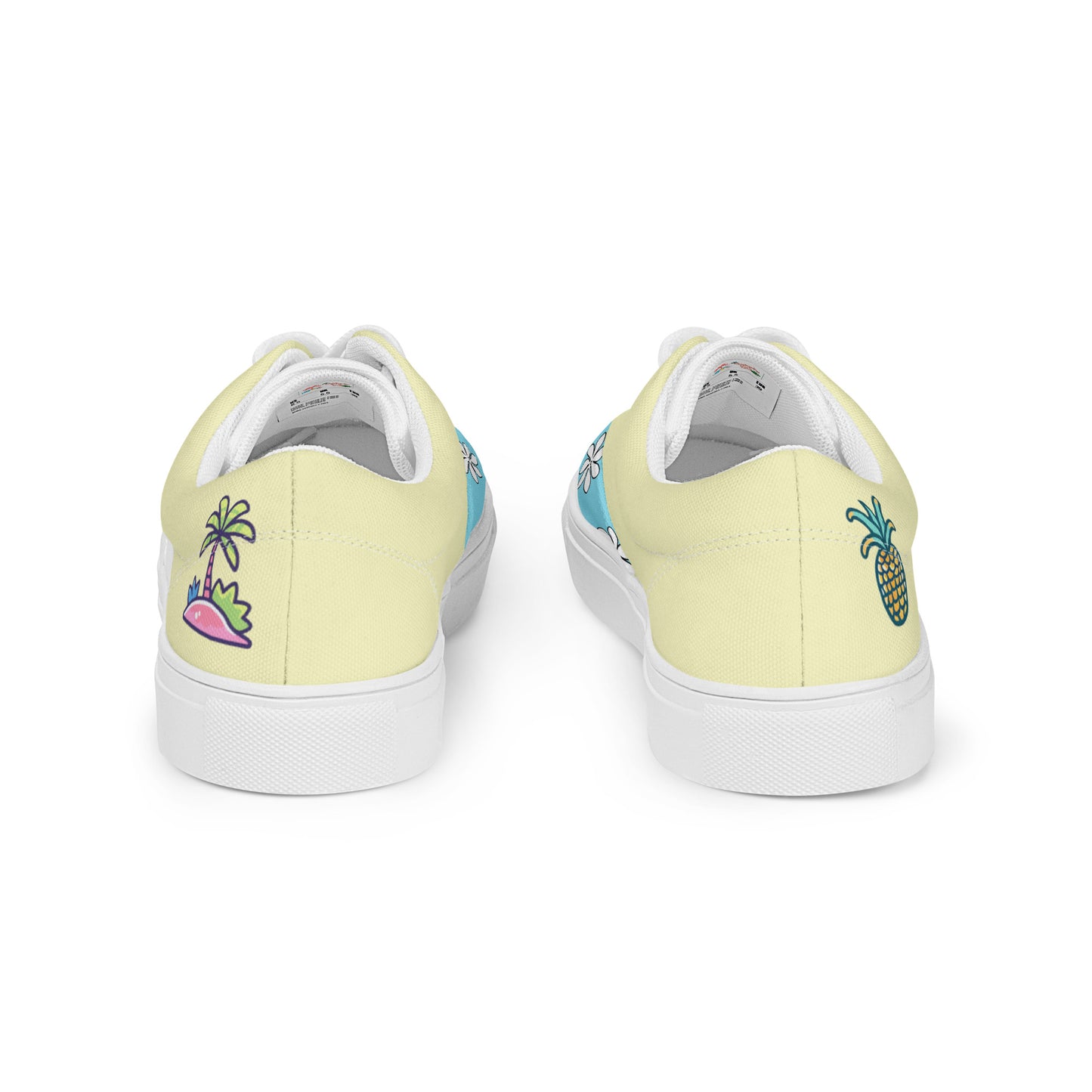 Leaf Aloha | Hawaiian Canvas Shoes - Sunshine Yellow