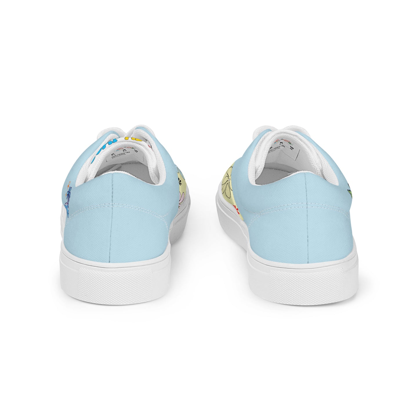 Leaf Aloha | Hawaiian Canvas Shoes - Island Blue