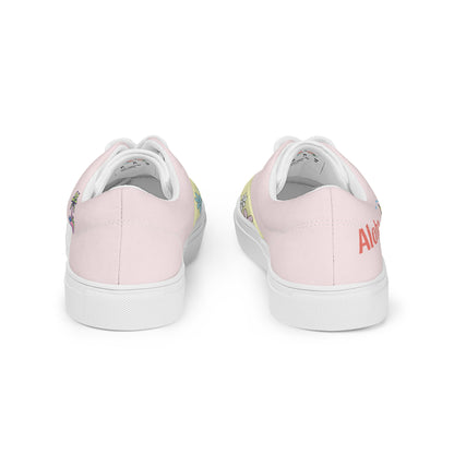 Reef Aloha | Hawaiian Canvas Shoes - Coral Pink