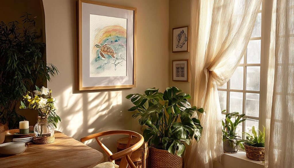 Bring a tropical breeze to your room