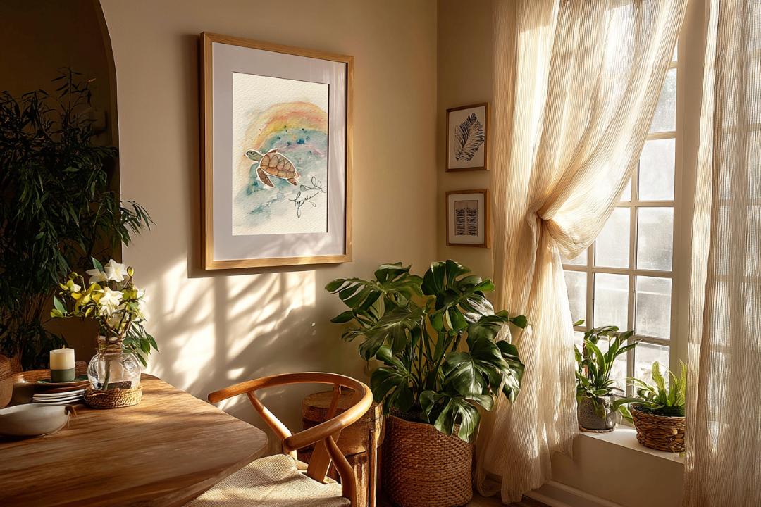 Bring a tropical breeze to your room