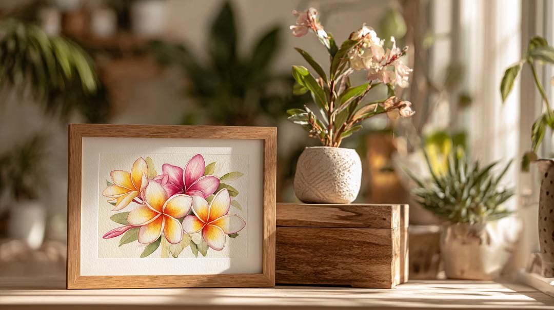 A gift that makes you feel good just by displaying it