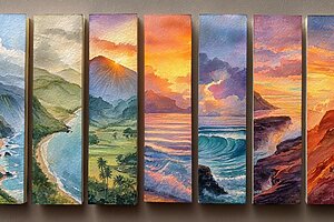 hawaii travel art