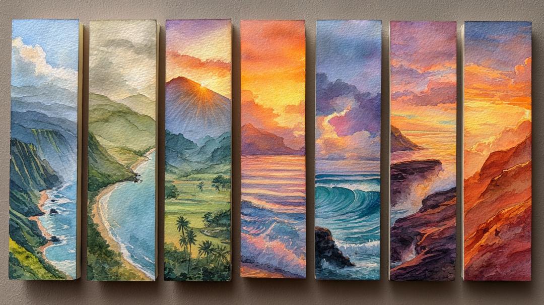 hawaii travel art