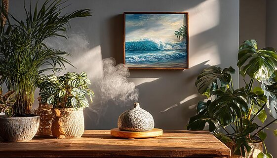 Satisfy your senses with aromatherapy and Hawaiian art