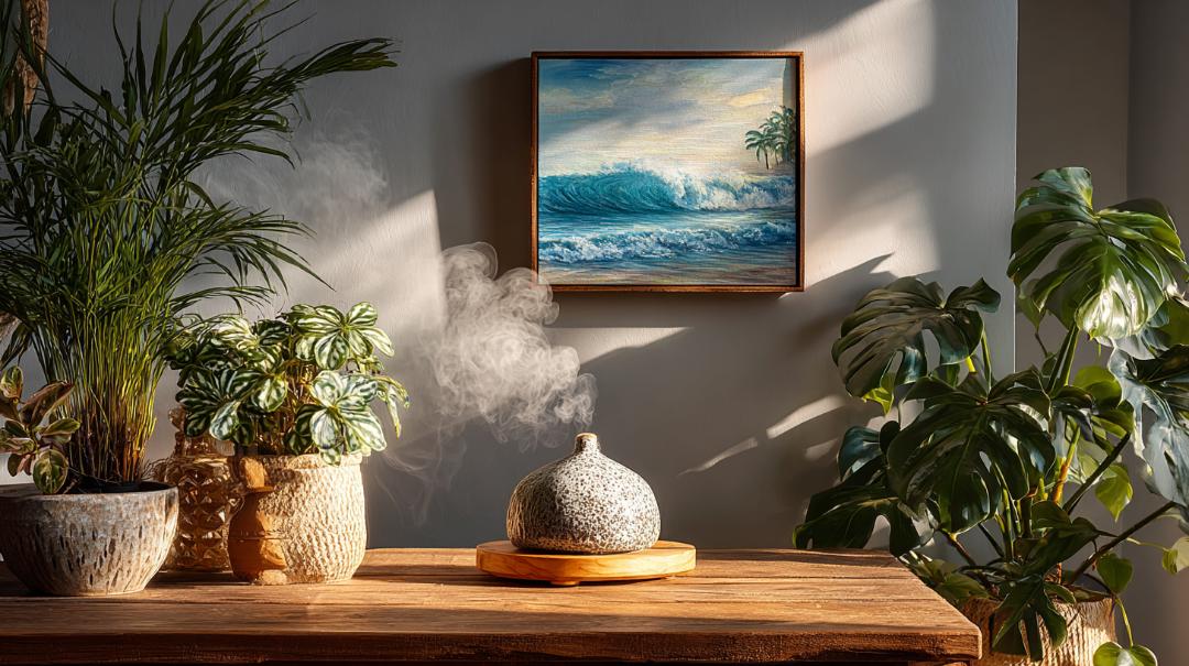 Satisfy your senses with aromatherapy and Hawaiian art