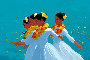 A dance of prayer, performed with perfect precision