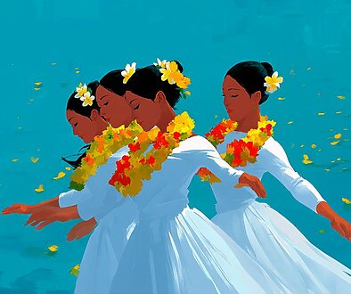 A dance of prayer, performed with perfect precision