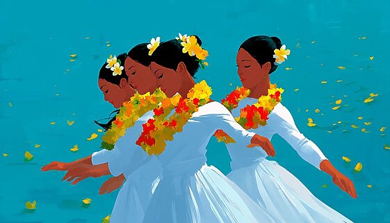 A dance of prayer, performed with perfect precision