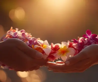 ハワイのレイが象徴する人と人のつながりとやさしい贈り物の風景