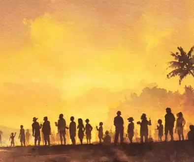 オハナの精神を表すハワイの温かな人と人のつながりの風景